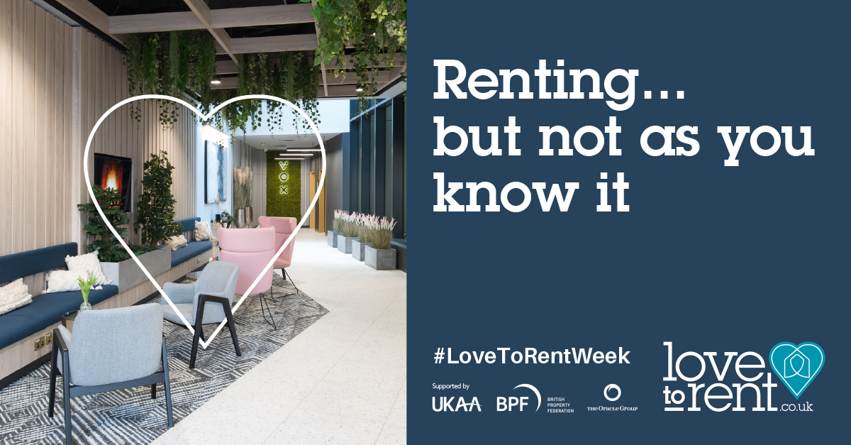 Celebrating renting… but not as you know it.