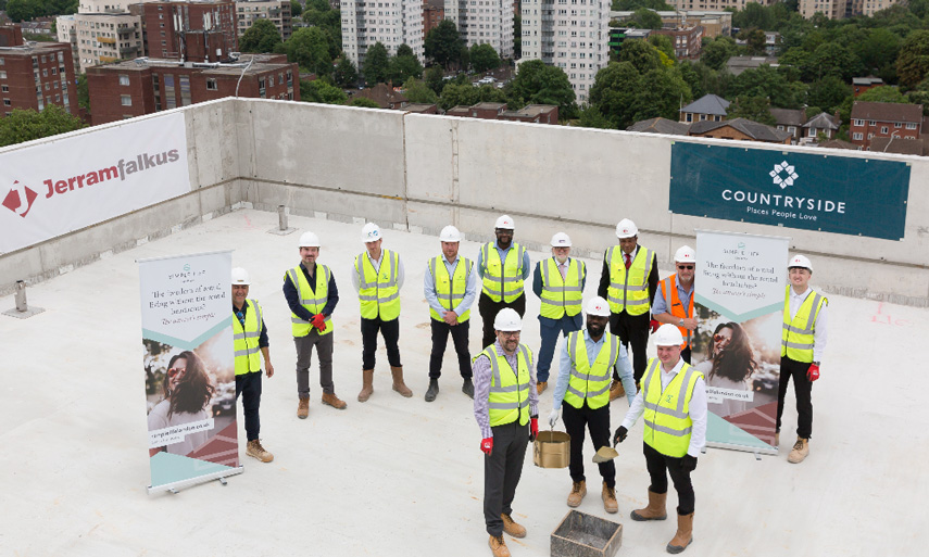 Ark Soane Development Celebrates Topping Out Ceremony