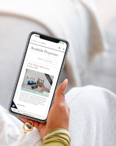 Resident using the My Simple Life London app to report a maintenance issue