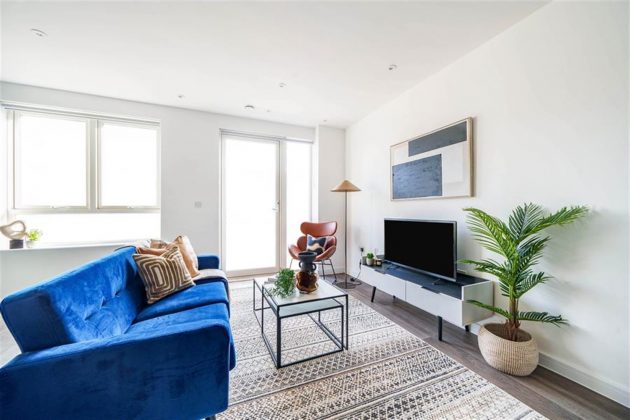1 bed, 2nd floor, Teal, Pelican House in Fresh Wharf