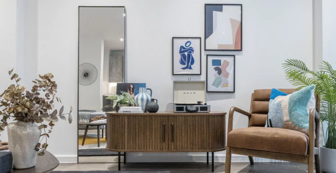 decorated apartment